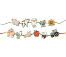 Little Dutch Navlékací korále Farma / od 3 let