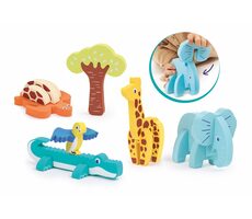 Ludi Puzzle pěnové 3D Zvířátka / od 10 měsíců