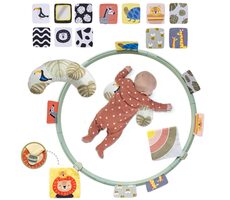 Taf Toys Hrací kruh pro hru na bříšku / od 0 měsíců