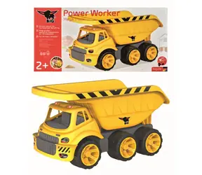 BIG Power Worker 54820 Mega Sklápěčka 65 cm žlutá / od 2 let