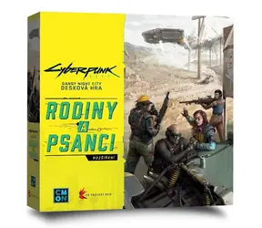 ADC Blackfire CYBERPUNK 2077: Rodiny a psanci - rozšíření / Délka hry: 90-120 minut / Počet hráčů: 1-5 / od 14 let