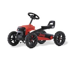 BERG Buzzy Šlapací motokára Jeep Rubicon červeno-černý / od 2 let 