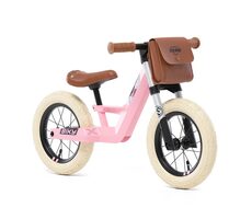 BERG Biky Retro odrážedlo růžová / Nosnost 30 kg / od 2-5 let 