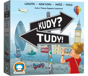 ADC Blackfire Kudy? Tudy! / Délka hry: 30-45 minut / Počet hráčů: 2-5 / od 14 let