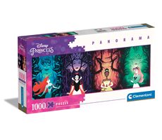 Clementoni - Puzzle Panorama - Disney princezny / 1000 dílků / od 14 let 
