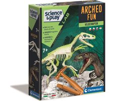 Clementoni Science&Play Lab: Vykopávky - Velociraptor / od 7 let 