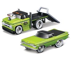 Maisto Muscle Transports - 1966 Chevrolet C60 Flatbed Chevrolet El Camino / měřítko 1:64 / od 8 let 