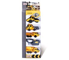 Maisto Sada aut - Volvo pracovní stroje 5ks / od 3 let 