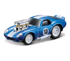 Maisto Muscle Machines - 1965 Shelby Cobra Daytona Coupe modrá / měřítko 1:64 / od 8 let 