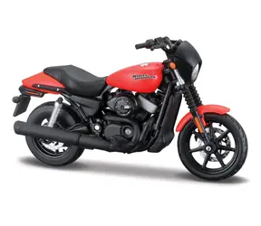 Maisto 2015 Harley-Davidson Street 750 blister box červená / měřítko 1:18 / od 3 let 