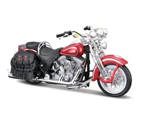 Maisto 1999 FLSTS Heritage Softail Springer blister box červená / měřítko 1:18 / od 3 let 