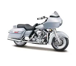 Maisto 2002 FLTR Road Glide blister box metal šedá / měřítko 1:18 / od 3 let 