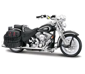 Maisto 1999 FLSTS Heritage Softail Springer blister box černá / měřítko 1:18 / od 3 let 