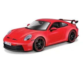 Maisto 2022 Porsche 911 GT3 červená / měřítko 1:18 / od 3 let 