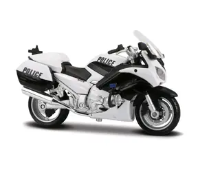 Maisto YAMAHA FJR 1300A Generic police bílá / měřítko 1:18 / od 3 let 