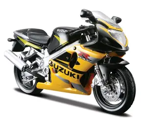 Maisto Suzuki GSX-R600 žlutá / měřítko 1:18 / od 3 let 