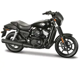 Maisto HD 2015 Harley-Davidson Street® 750, matně černá / měřítko 1:18 / od 3 let 