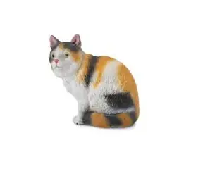 Collecta 3-barevná sedící domácí kočka / od 3 let