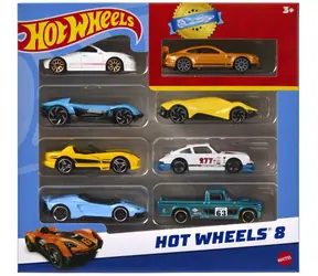 Mattel Hot Wheels Angličáky 8ks / od 3 let
