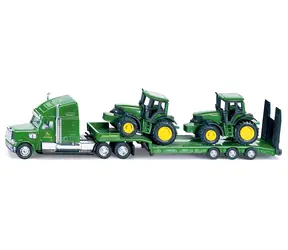 SIKU Farmer - Tahač s podvalníkem a traktory John Deere / od 3 let 