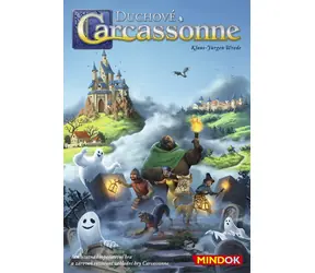 Mindok Duchové Carcassonne / Délka hry: 35 minut / Počet hráčů: 1 - 5 / od 8 let