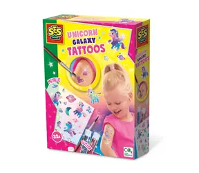 SES GALAXY - tetování jednorožci 32ks / od 5 let 