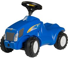 Rollytoys Odstrkovadlo New Holland traktor modrá / od 18 měsíců 
