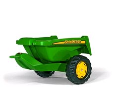 Rollytoys Vlečka za traktor John Deere malá zelená / od 3 let 