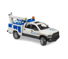 Bruder 02509 Servisní vůz s otočným majákem / od 3 let 
