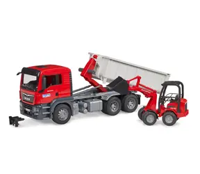 Bruder 03767 MAN TGS nákl. auto s kontejnerem a nakladačem / od 3 let 