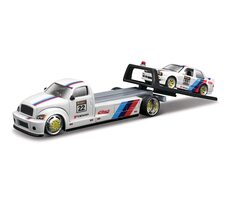 Maisto Design Elite Transport Maisto Flatbed + 1988 BMW M3 / měřítko 1:64 / od 8 let 