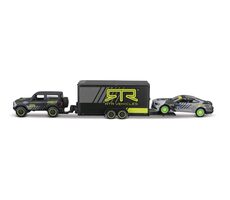 Maisto Design Team Haulers - 2021 Ford Bronco Car Trailer - 2015 Ford Mustang GT / měřítko 1:64 / od 8 let 