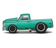 Maisto Muscle Machines - 1972 Chevrolet C10 Pickup / měření 1:64 / od 8 let 