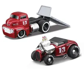 Maisto Muscle Transports - 1950 Ford COE Flatbed Ford Roadster / měřítko 1:64 / od 8 let 