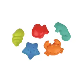 Hape Hračky na písek - Bábovičky mořský život / od 18 měsíců 