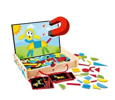 Hape Magnetický kufřík s tvary / od 3 let 