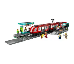 LEGO® City 60423 Tramvaj a zastávka v centru města / Počet dílků: 811 / od 7 let