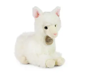 RAPPA Plyšová lama ležící 23 cm / ECO-FRIENDLY / od 0 měsíců 