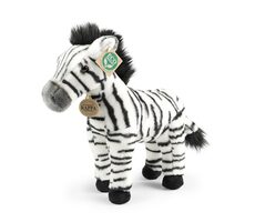 RAPPA Plyšová zebra stojící 30 cm / ECO-FRIENDLY / od 0 měsíců 