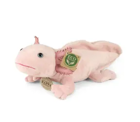 RAPPA Plyšový axolotl 33 cm / ECO-FRIENDLY / od 0 měsíců 