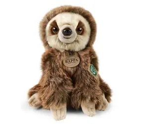 RAPPA Plyšový lenochod sedící 25 cm / ECO-FRIENDLY / od 0 měsíců 