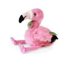 RAPPA Plyšový plameňák 20 cm / ECO-FRIENDLY / od 0 měsíců 