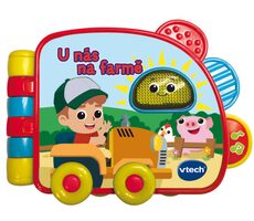 Vtech knížka - U nás na farmě / CZ verze / od 3 měsíců 