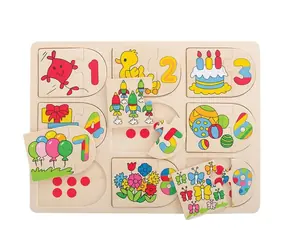 Bigjigs Toys Obrázkové počítací puzzle / od 1 roku