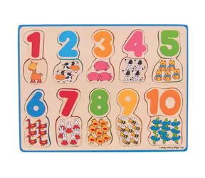 Bigjigs Toys Počítací puzzle 2 / od 1 roku