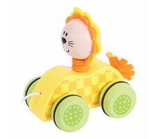 Bigjigs Toys Tahací hračka na provázku lvíček / od 3 let