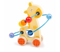 Bigjigs Baby Labyrint na kolečkách žirafa / od 1 roku