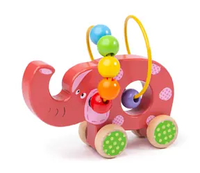 Bigjigs Baby Motorický labyrint slon / od 1 roku