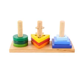 Bigjigs Toys Nasaď a otoč / od 2 let