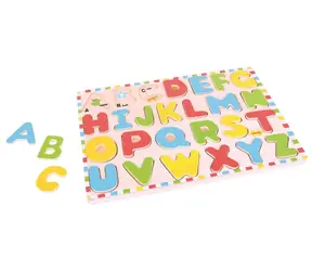 Bigjigs Toys Anglická abeceda s obrázky / od 3 let